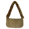 Sznurka mody Cord Ourarm Bag Women Designer torebki Bagieta Elegancka prosta damska torba Vintage Tote