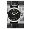 High End Luxury Designer Watches For Peneraa Lumino Series Precision Steel Automatic Mechanical Watch Mens PAM00392 Original 1: 1 med riktig logotyp och låda