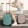 Carry-Ons 20'' 24'' Glittering Luggage Suitcase Spinner PC Trolley Valise lock Koffer Carry on Travel Kids Luggage valigie