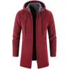 Trench Coats Men's Automne et Winter Cashmere Cardigan CHENILLE PULATEUR EN TABLE EN TELLEUR