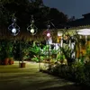 LED Solar Wind Carimes 7 couleurs Changer de suspension Light Home Decoration Jardin Décoration CourToor extérieure Place