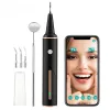 Nettoyeurs Xiaomi Visible Ultrasonic Electric Dental Cleaner Dent Whitening Celt HD Camera Dental Calculus Tartar Repose Tool Nettoying
