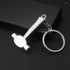 Keychains For Men Car Bag KeyRing Combination Tool Portable Mini Utility Pocket Clasp Ruler Hammer Wrench Pliers Shovel