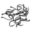 Accessoires Katyusha 100pcs Octopus Sport Circle Hooks 1/02/03/04/05/05# enkele vissershaken Offset Vishaak Vishaakaccessoires Offset