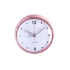 Orologi da parete cucina succhiatore orologio bagno plastico rosa impermeabile 1pcs 75x75mm