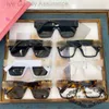 Projektant Mui Mui Luksusowe okulary przeciwsłoneczne dla kobiety luksusowe okulary przeciwsłoneczne Man Projektant Miao Family Style Instagram ten sam styl Pudełko przeciwsłoneczne Kobiety spersonalizowany dzik modowy