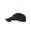 Designer Hats Hip Hop Hat Luxury Baseball Cap Mens Washed Round Ring Fashion Baseball Hat Black