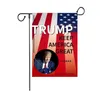 Banner Flags 30X45Cm Trump Garden Flag 2024 New Design Amercia President Campaign Banners Make America Great Again Polyester D Drop De Otjdv