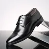 Dress Shoes Mens Luxury Wedding Leather Elegant Business For Men 2024 Zapatos Plateado Hombre Schoenen Mannen