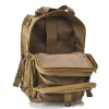 Pacote de mochila tática Molle Molle Assault EDC Sling Rucksack Exército Caminhando Campo de Campo de Caminhão ao ar livre Pacote de camuflagem à prova d'água