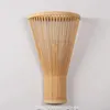 Wandlampe Japanisch Tatami Bambus gewebt Zen D25-up D10-Down El Familie Wohnzimmer Nacht