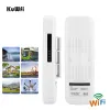 Routrar Kuwfi 300 Mbps WiFi Repeater Wireless 2.4G utomhus Wi Fi Router Point to Point WiFi Signalförstärkare ökar wifi -intervallet 13 km