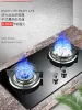 Combos Gas Cooking Surface 8.0KW Stove Double Stove Liquefied Household Stove Natural Desktop Embedded Ninechamber Fierce Fire Table