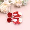 Sonstige 1Pair Top Fashion CN Drop Pilzhaut niedliche Acrylohrringe Schmuck für Frauen 240419