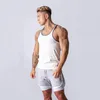 Mens Clothing Gym Tops Fitness Homme Tanktop lete Vest Elastique Musculation Coton Running Tank Top Musculation Ropa 240407