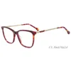 Marcas de gafas de sol CEOFY Acetate Women Geeplasses Frame Vintage Square Casual Optical Miopia Prescripción Gafas con estilo