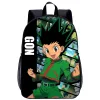 Väskor Anime Hunter X Hunter 3D Printing Bookbag New Cartoon Children School Bags Bag For Kids Boys Girls Ryggsäck för tonåring