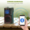 Radio Retekess TR111 Radio FM Portable Radios AM FM Mini Ham Radio Shortwave Emergency Amatör Radio Multiband SW VHF WB Alarm Clock