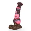 Wholesale Realistic Silicone Horse Penis Dildo With Testicles Silicone Fantasy Animal Knot Dildo Big Long Anal Sex Toys