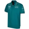 Motorfietskleding F1 2023 Officiële Mens Driver T-Shirt Forma 1 Team Racing Suit T-shirts Shirts Shirt Drivers 14 en 18 Oversized Jersey Dro Otefz