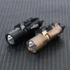 Scopes Tactical X300 X300U XH35 Surefir SF Pistol Flashlight Airsoft G17 19 Лампа Fit 20 мм Picatinny Rail Airsoft Охотнико