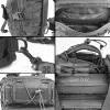 Packs Tactical Sling Sac Pack Military Bag Sac Page Menwomen Nylon Sling Pack Accessoires de chasse à l'extérieur tactique EDC