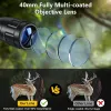 Scopes BestSight 39x40 AO Rifle Scope Optics R4 Reticule Crosshair Gun Scope Hunting Scopes avec monture libre