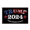 Banner Flags Trump Campaign 90x150cm 2024 U.S.Dicerialial Take America Back Election Flag 0303 Drop Livrot Home Garden Festive Par othg0