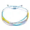 Bracelets de charme Bracelet de style ethnique vintage Cordon de corde à la main à la main Bracelets tressés pour femmes pour femmes SBR190449