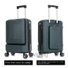 Bagages 2022 Nouveaux bagages d'affaires 20inch / 24 pouces à l'avant et à l'arrière chariot Universal Wheel Men's à court terme