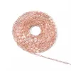 Strands 10m/roll Brass Paperclip Chains Drawn Elongated Cable Chains Soldered 7.5x3x0.5mm For Bracelet Necklace Jewelry Making Findings