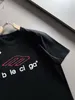 Fashion Luxury T-shirts Rhude Shirt Hellstar Shirt Mens Tshirt Designer 100% coton petit cou rond à imprimé monochrome T-shirt Mens T-shirt surdimensionné
