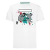 F1 Resmi Aynı Stil Takım Üniforma Erkekler Sürücü T-Shirt Formül 1 Yarış Üniforması Özelleştirilebilir