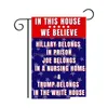 Banner Flags 30x40cm Trump Garden 2024 Campagna Flax Doppio stampa Delivery Drop Home Festive Party Supplies Dh9ec