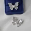 Schmuck Traum Schmetterling natürliche Süßwasser weiß weiße leichte Perle Brosche Mutter Muschel Schmetterling Brosche exquisite Diamantschmuck Geschenk