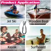 Tillbehör Dock Rope Boat Kayak Boat förtöjning Rope Boat Bungee Dockline för kajakinflatabele fiskebåt/jet ski/ponton tillbehör