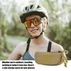 Sacs de rangement Lunettes pour hommes Boes de soleil Sac de coque de protection à fermeture éclair Protecteur portable