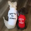 Fake Two Cotton T-Shirt Teddy Fadou Yingdou Corgi Small en Medium Dog Apparel Fashion Pet Costume Kleding