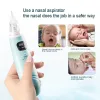 Aspirateurs # Aspirateur nasal électrique manuel Aspirateur nasal Nes Prenk Sucker Nezer pour les nourrissons 3 niveaux d'aspiration à faible bruit Antibackflow