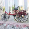 車1:12 1886 Benzs Patent Motor Alloy Classic Car Tricycle Model Diecasts Metal Toy Retro Old Car Model Simulation Collection Kids