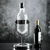 Crystal Glass Wine Decanter Swing Rotation Ménage de ménage Luxury Gifts Business haut de gamme 240419