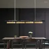 Lampadiers Designer Nordic lampadario con illuminazione di lusso a modello cavo una lunga decorazione di design a soffitto rettangolare