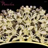 Coix de cheveux Femmes Bijoux Mariage Brides Dmides Crown Handmade Luxury Luxury Flowal Bridal Tiara RE4938