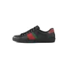 Designer Casual Sneakers Shoes Ace Band Bee Classic Embroidered Snake Perforated Interlocking G Red Black Duck Studded Pearl Size R3f1#