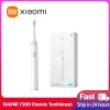 Brosse à dents Xiaomi Mijia T300 Brosse à dents électrique Smart Sonic Bross Ultrasonic Whitening Dent de dents Brosse Hygiène orale pour les brosses à dents