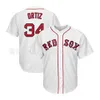Fotbollströjor Jersey Red Sox #34ortiz50 #Betts