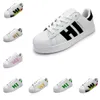 2024 Chaussures de créateurs Toe Shell Chaussures décontractées hommes Femmes Sneakers Fashion Tendance Stripe Shell Shell Shoes Toe Sports Chaussures de course 36-45