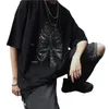 T shirt for men Summer mens clothing Oversized t-shirt Anime Dark Vintage t-shirt Short-sleeved tee Goth Y2k men manga Top 240422