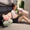 Dolls New 70cm130CM Cute Mouse Plush Toy Soft Animal Mouse Rat Doll Pillow Kawaii Birthday Gift for Children Toy Sofa Pillow Cushion