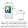 Tops cerebbe da uomo barbone collie t-shirt per cani colorato luminoso t-shirt a maniche corte oversize camicia da uomo magliette bianche